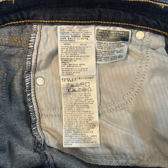 Levi’s  Boyfriend  jeans 29 Women Blue Medium - Picture 7 of 7